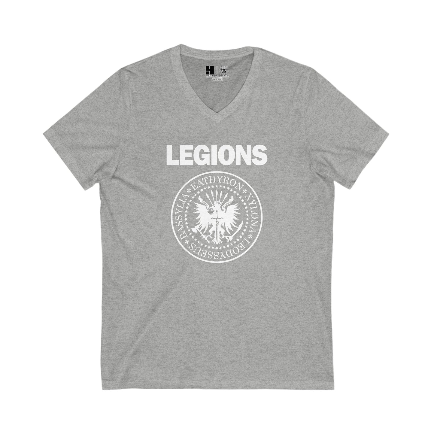 Heroic Factions Presidential Seal | Fan Art | Mythic Legions | V-Neck T-Shirt