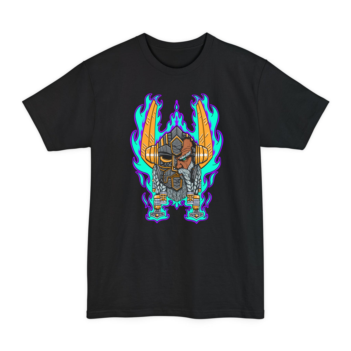 Dwarf “Battle Damage” | Mythic Legions | Fan Art | Tall T-Shirt
