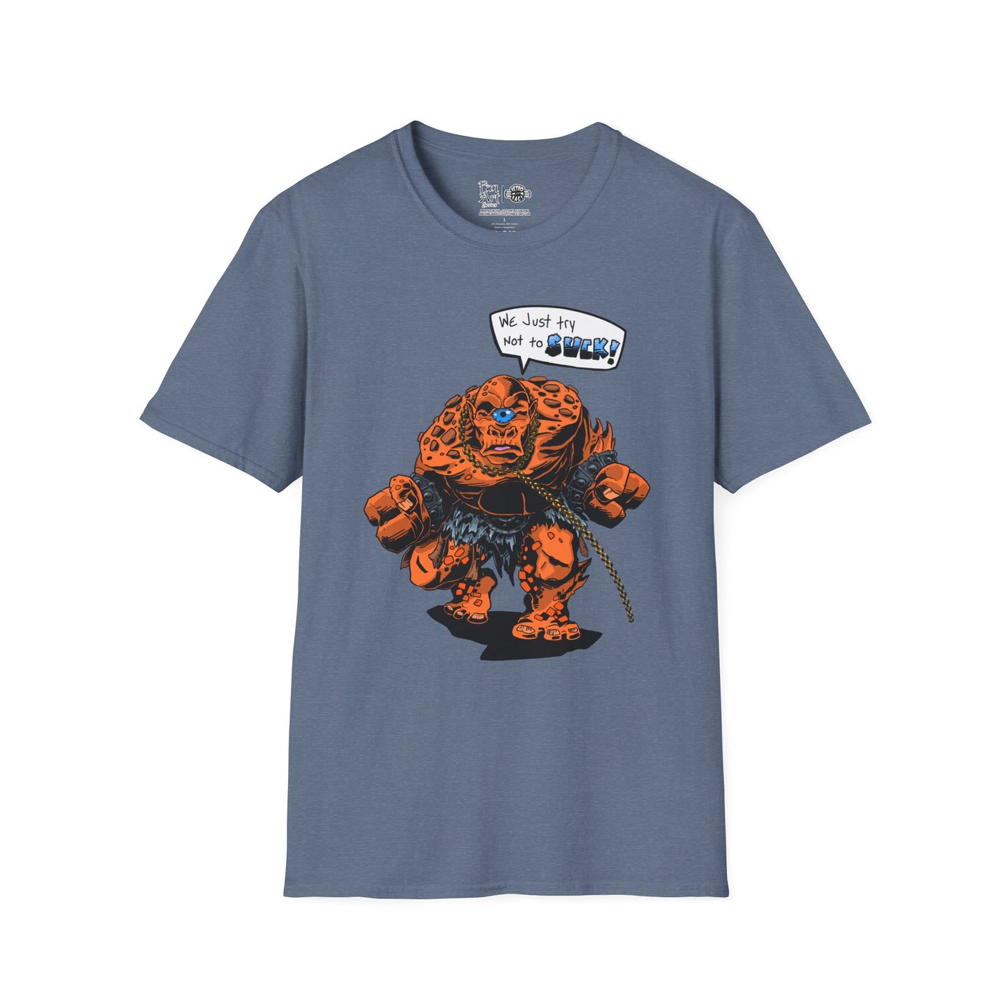 CB's Birthday Brontus | Mythic Legions | Fan Art | Soft T-Shirt