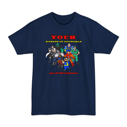 Heroes of Offworld | Mythic Legions | Fan Art | Tall T-Shirt