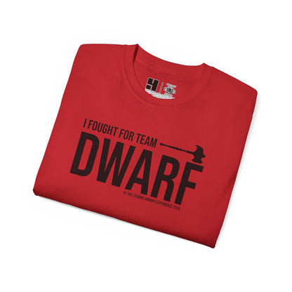 Team Dwarf Legions Con 2026 (Black Logo)  | Mythic Legions | Standard T-Shirt