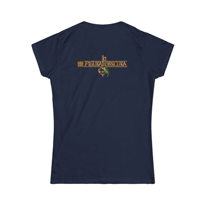 Father Christmas v2 | Figura Obscura | Women's T-Shirt