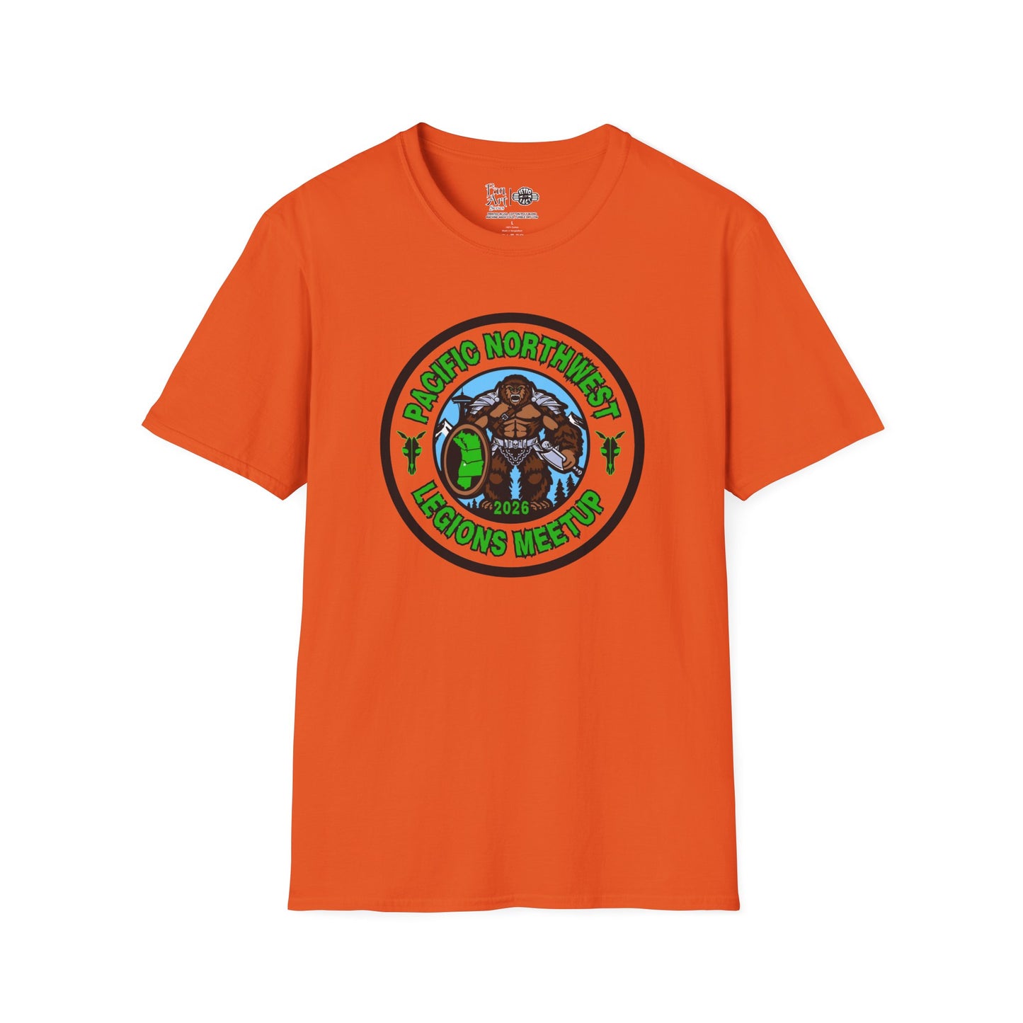 Pacific Northwest Meetup 2026 | Mythic Legions | Fan Art | Soft T-Shirt