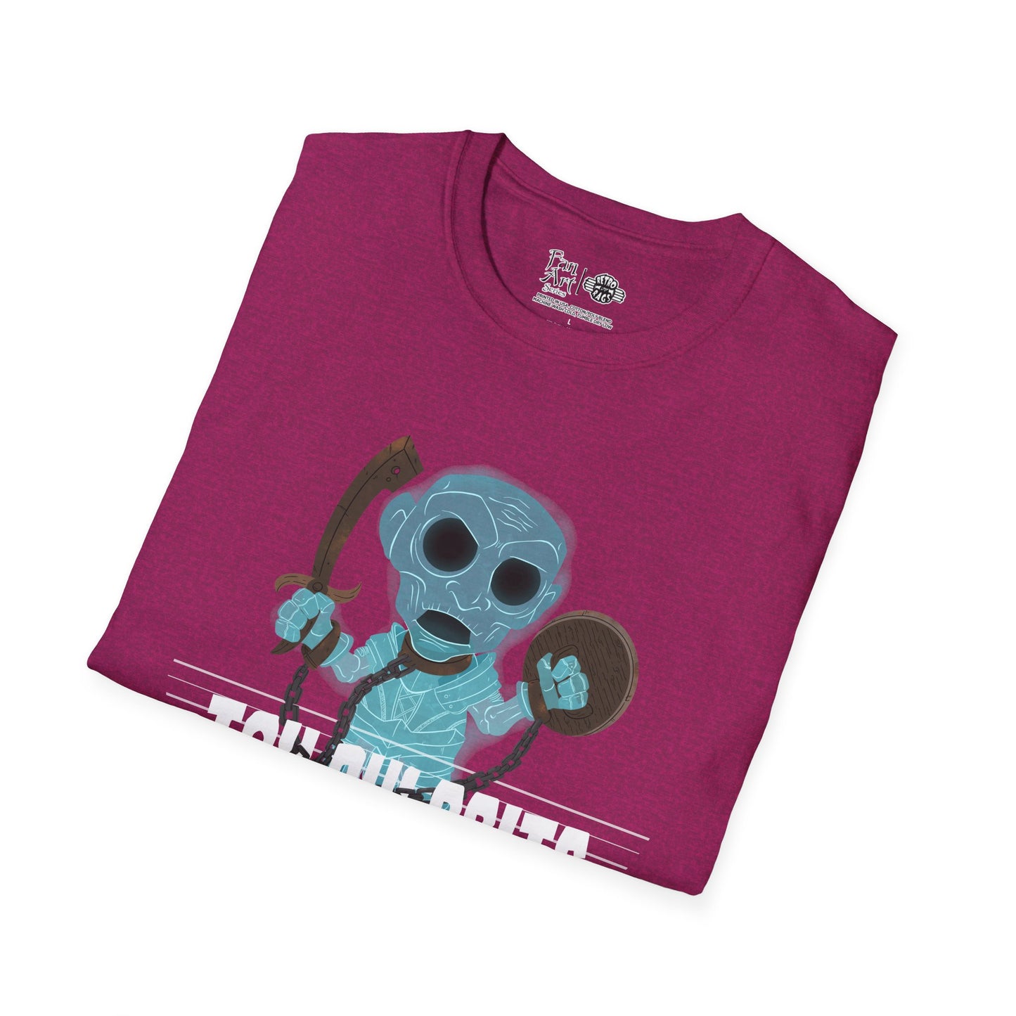 Toy Culprits Blue Ghost | Mythic Legions | Fan Art | Soft T-Shirt
