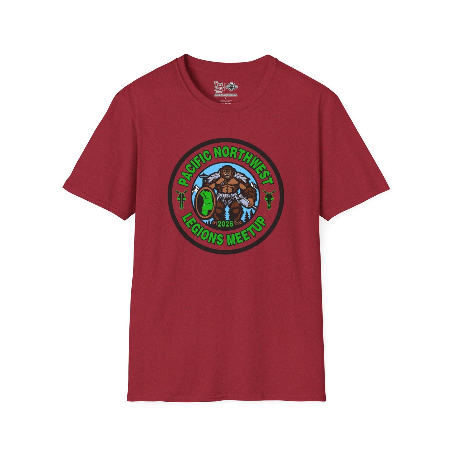Pacific Northwest Meetup 2026 | Mythic Legions | Fan Art | Soft T-Shirt