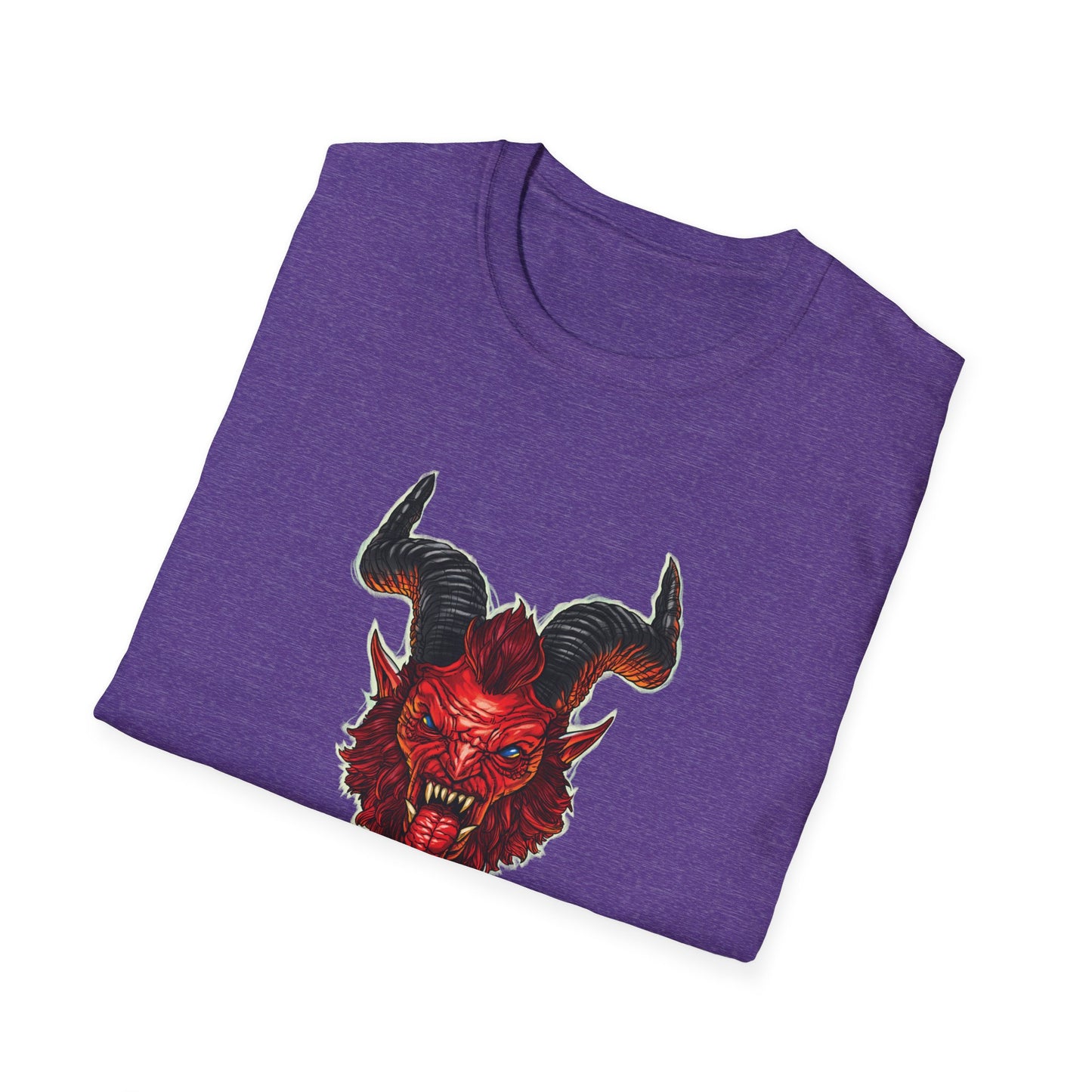 Krampus v2 Red | Figura Obscura | Soft T-Shirt