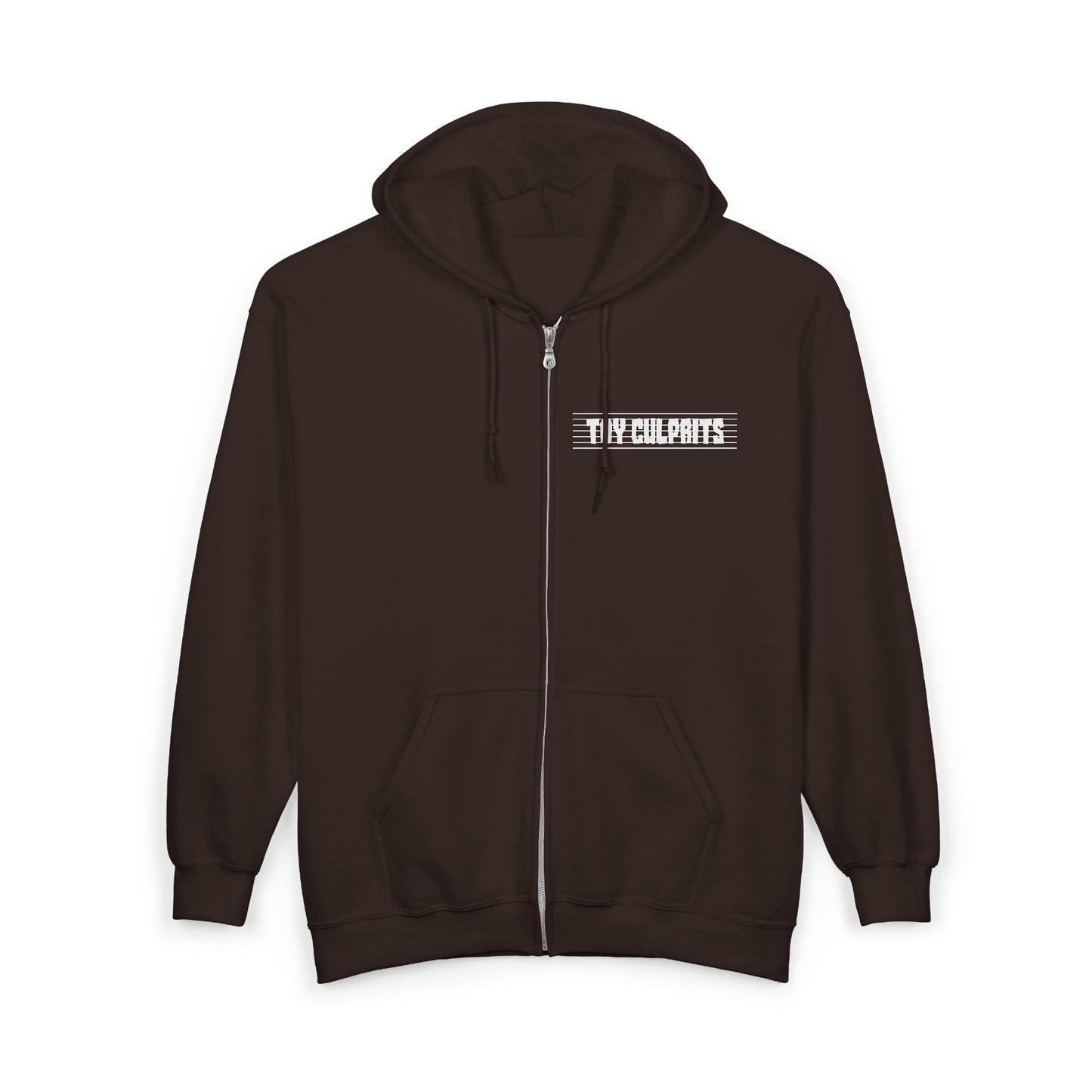 Toy Culprits White Logo | Mythic Legions | Fan Art | Full Zip Hoodie