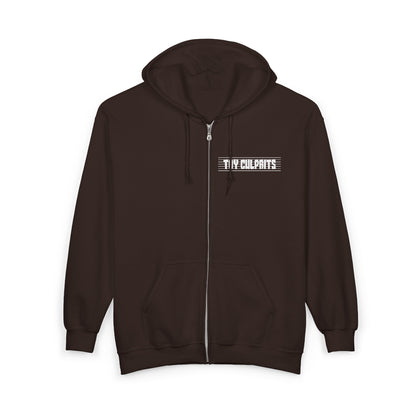 Toy Culprits White Logo | Mythic Legions | Fan Art | Full Zip Hoodie