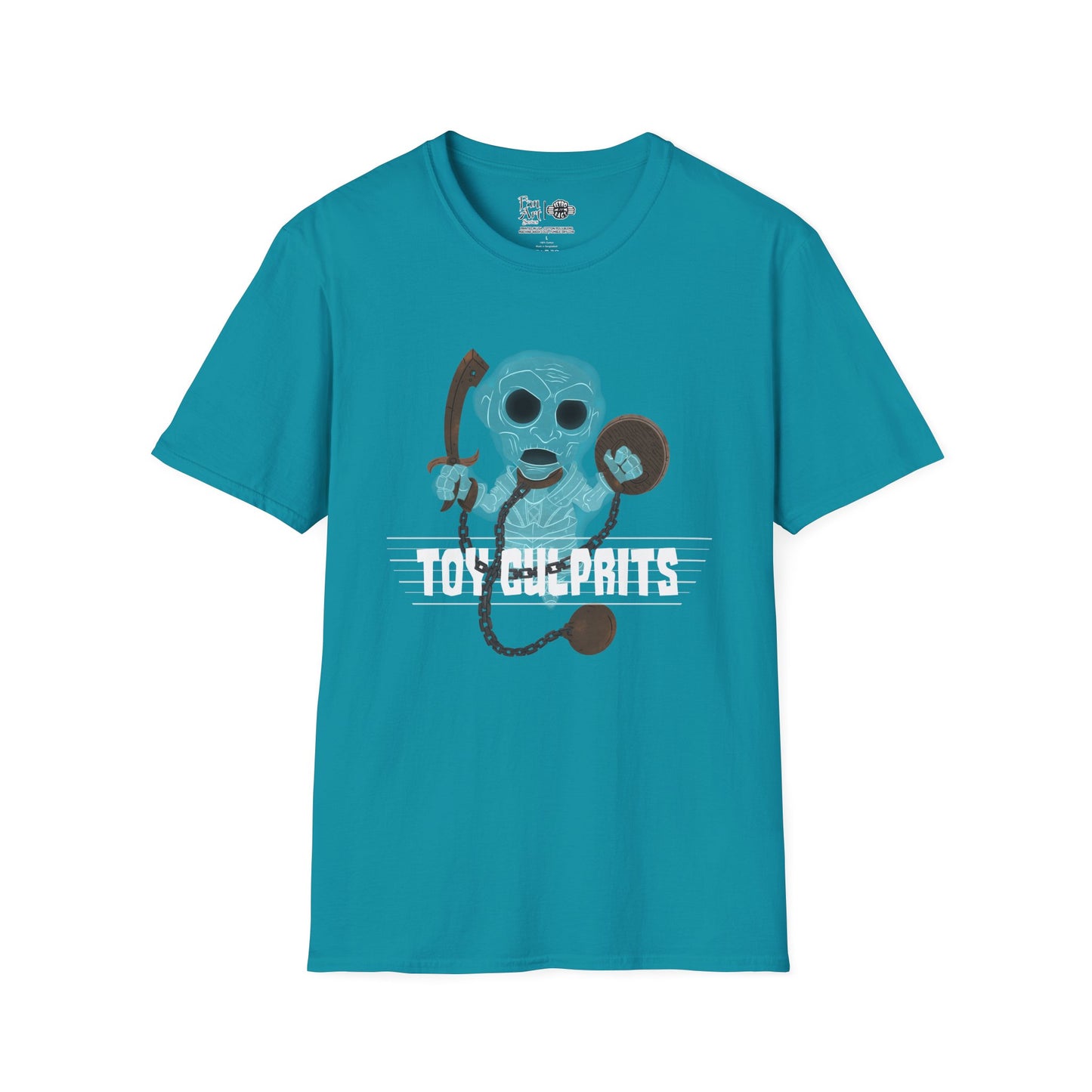 Toy Culprits Blue Ghost | Mythic Legions | Fan Art | Soft T-Shirt