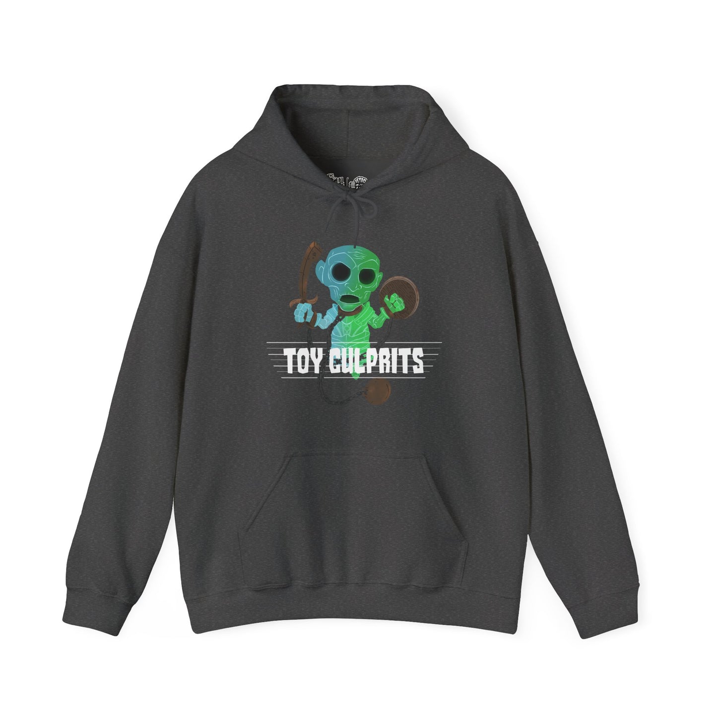 Toy Culprits Blue & Green Ghost | Mythic Legions | Fan Art | Pullover Hoodie
