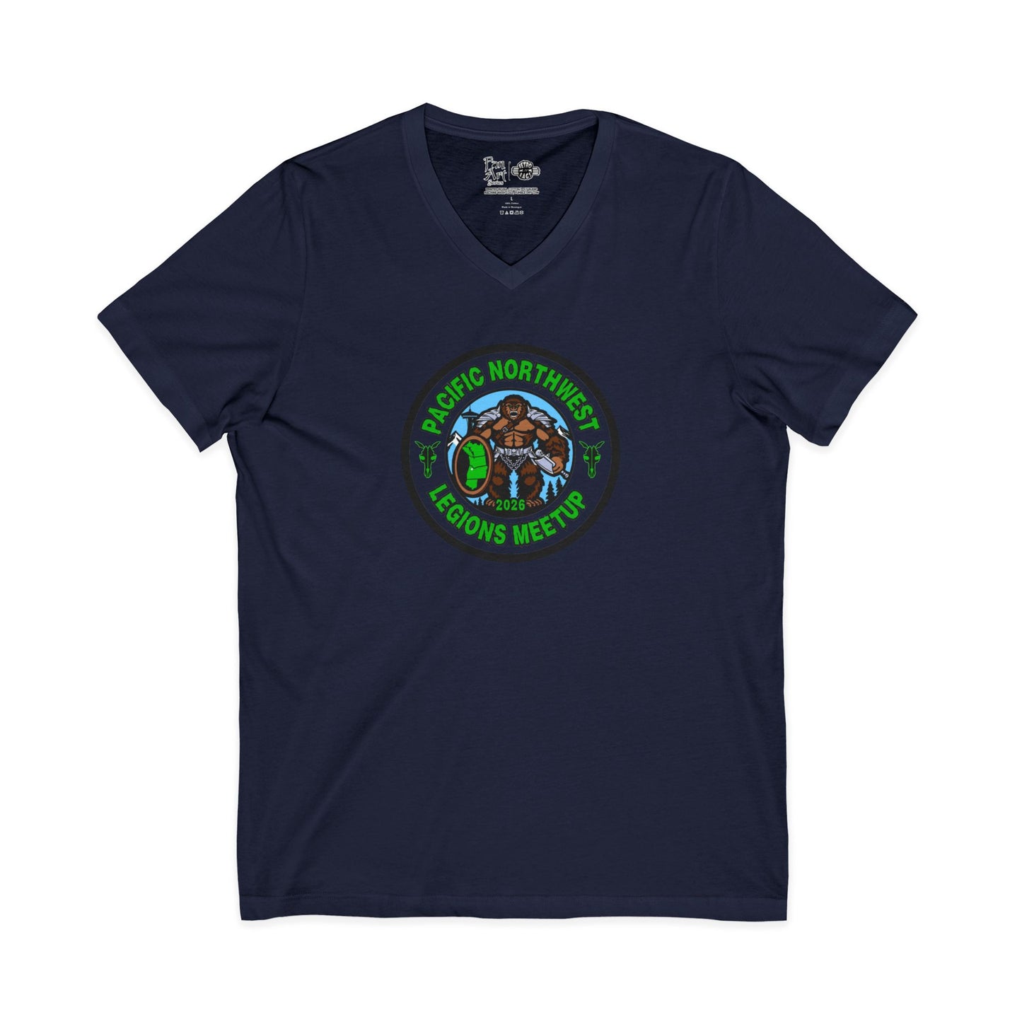 Pacific Northwest Meetup 2026 | Mythic Legions | Fan Art | V-Neck T-Shirt
