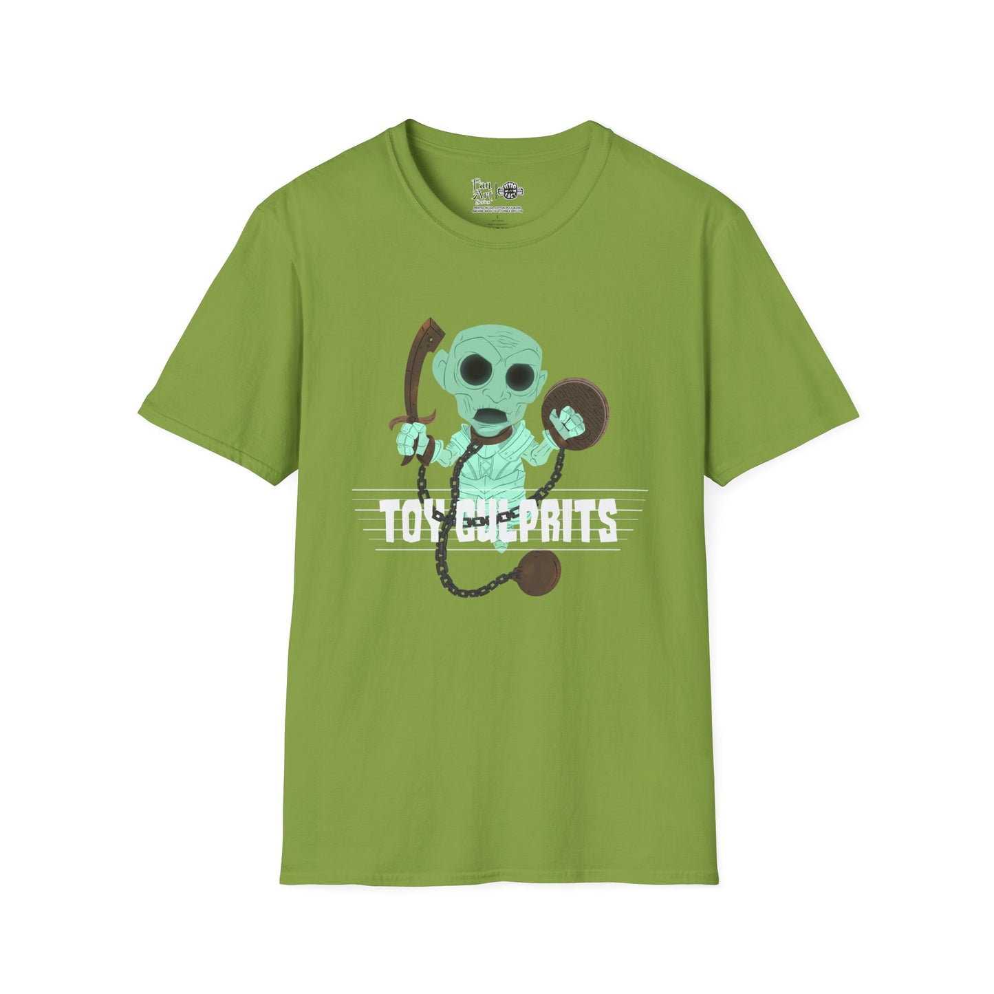 Toy Culprits Green Ghost | Mythic Legions | Fan Art | Soft T-Shirt
