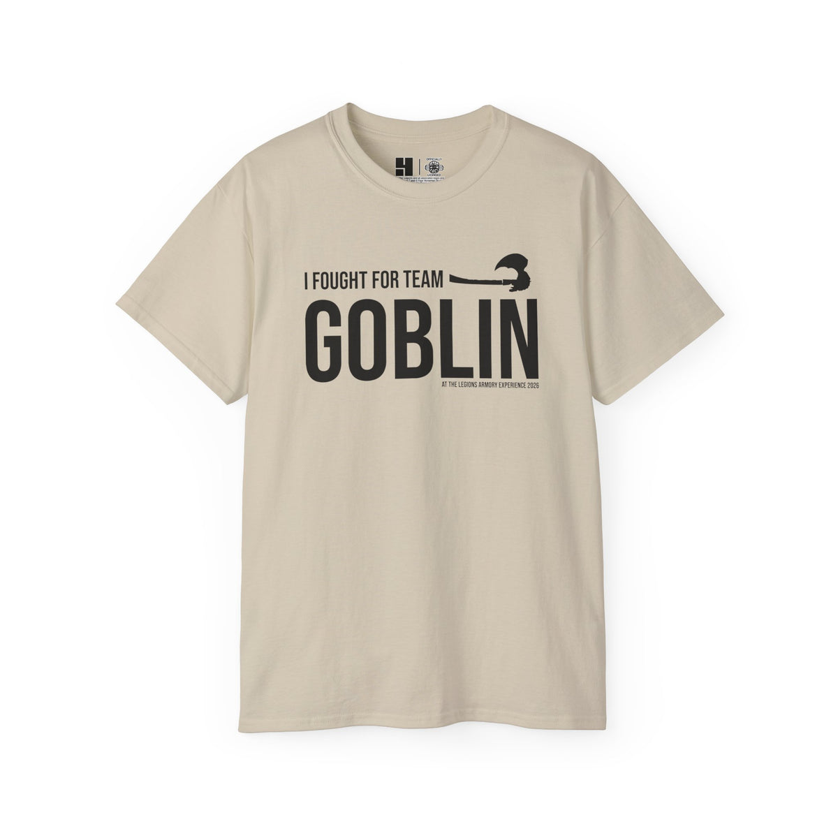 Team Goblin Legions Con 2026 (Black Logo) | Mythic Legions | Standard T-Shirt