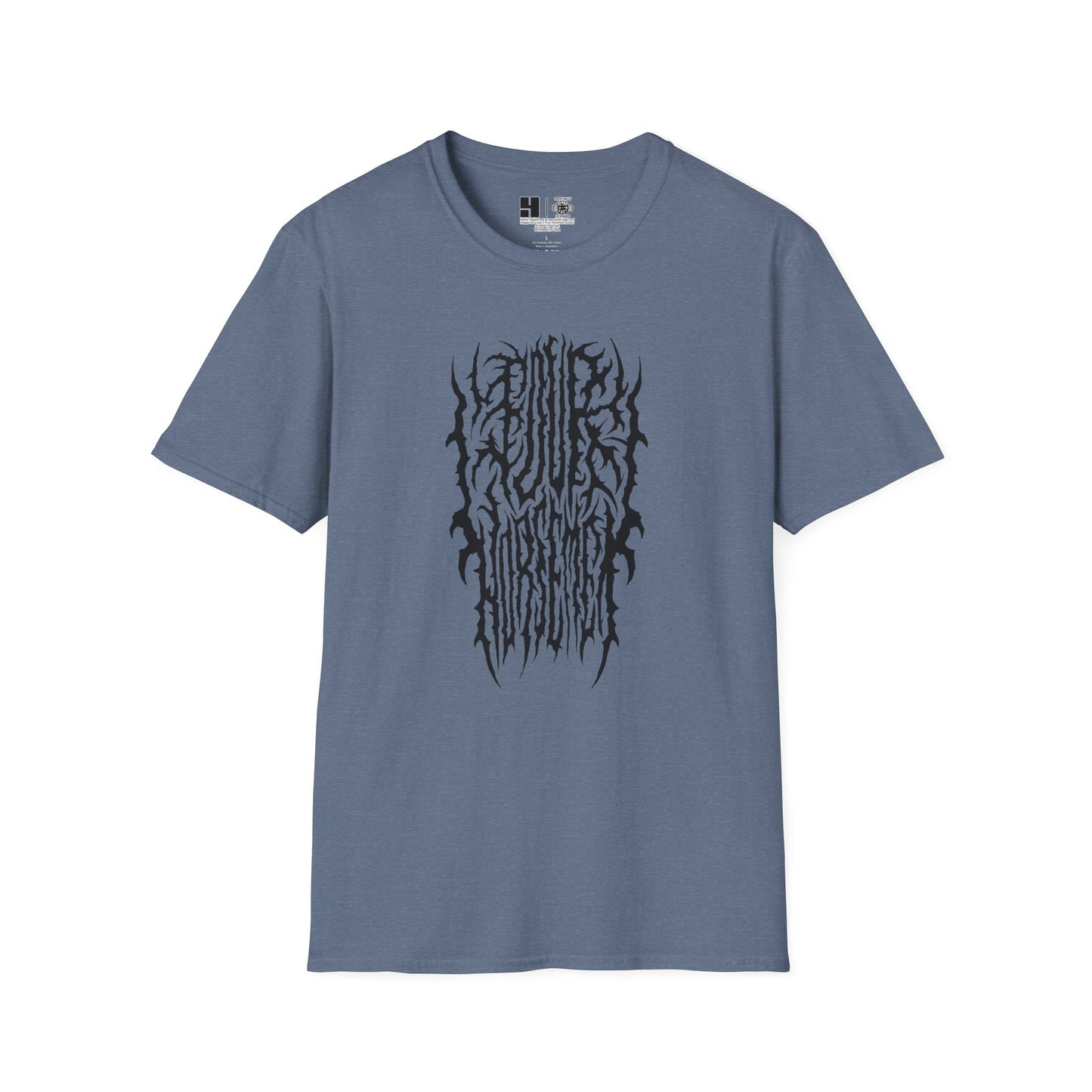 4H Metal Logo Black | Mythic Legions | Soft T-Shirt