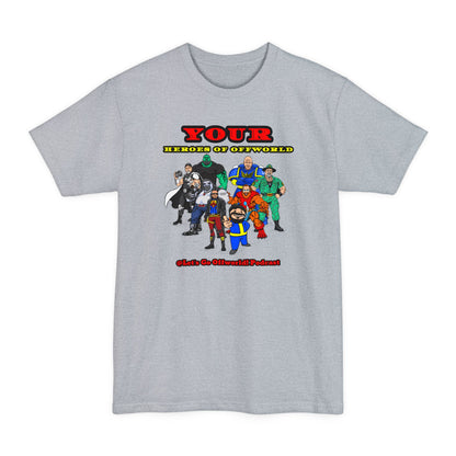 Heroes of Offworld | Mythic Legions | Fan Art | Tall T-Shirt