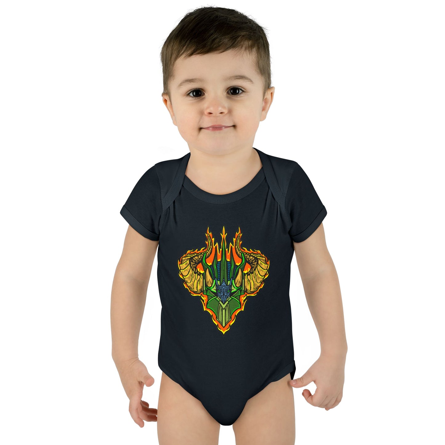 Sir Benegarr | Mythic Legions | Fan Art | Baby Bodysuit