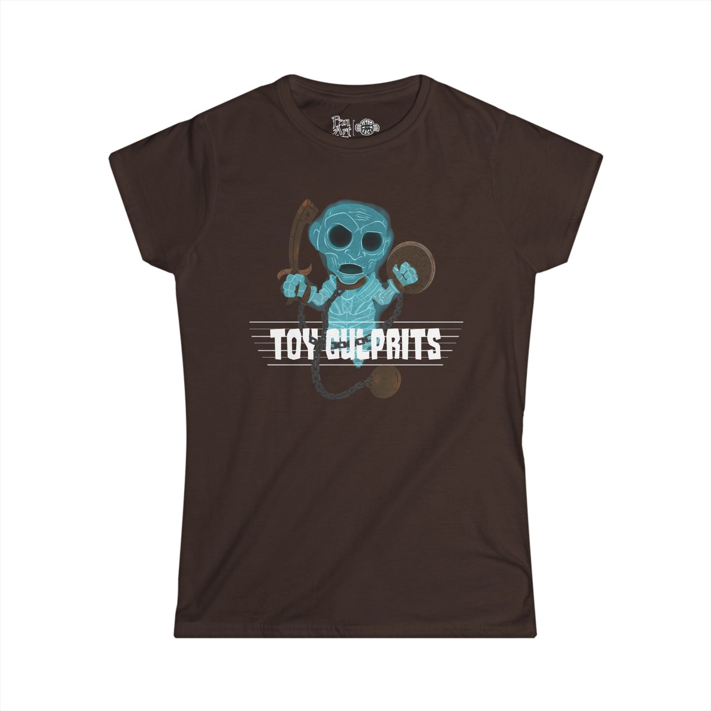 Toy Culprits Blue Ghost | Mythic Legions | Fan Art | Women's T-Shirt