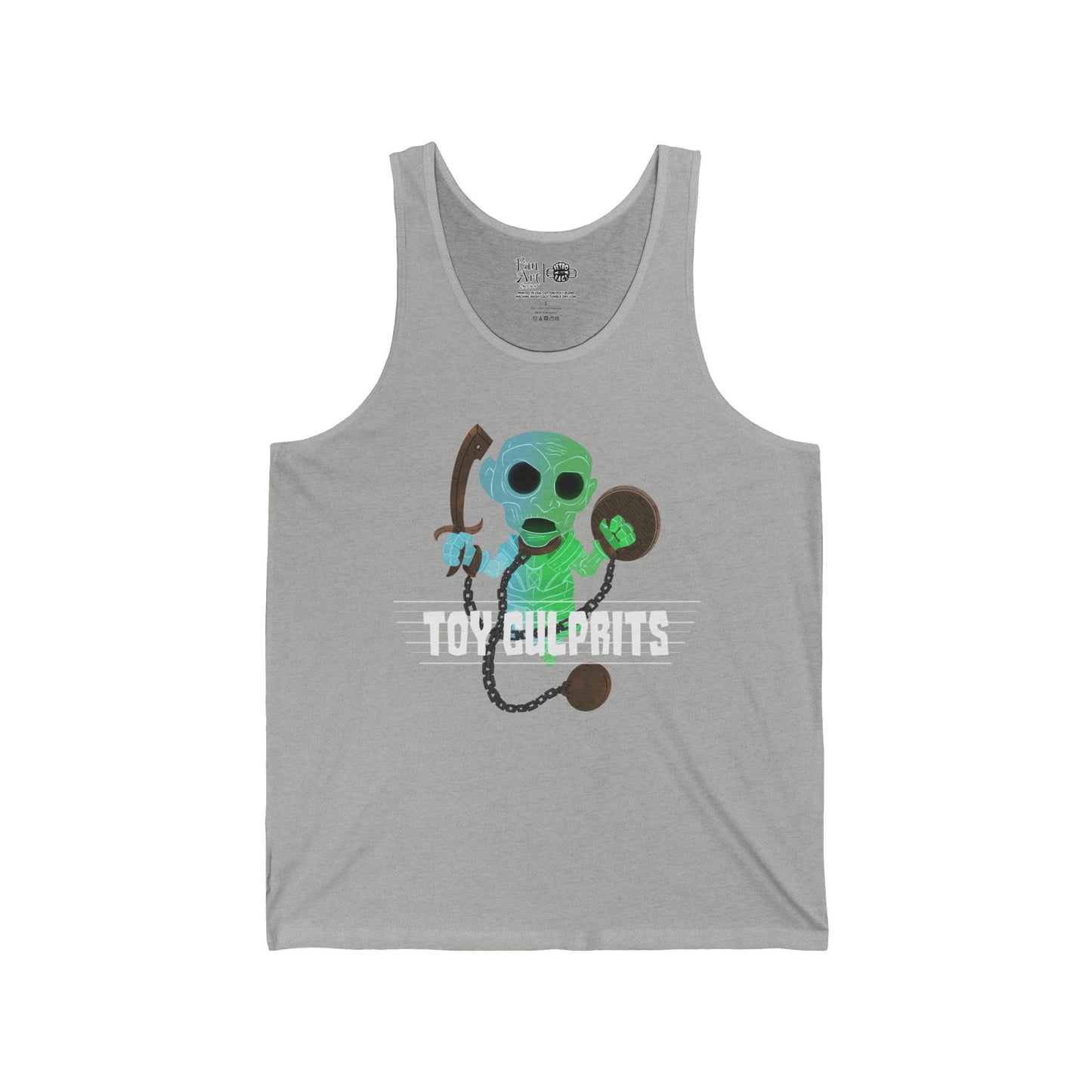 Toy Culprits Blue & Green Ghost | Mythic Legions | Fan Art | Tank Top