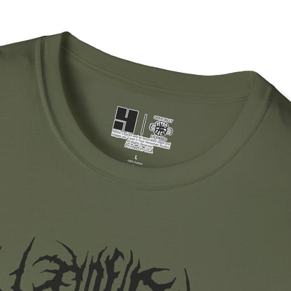 4H Metal Logo Black | Mythic Legions | Soft T-Shirt