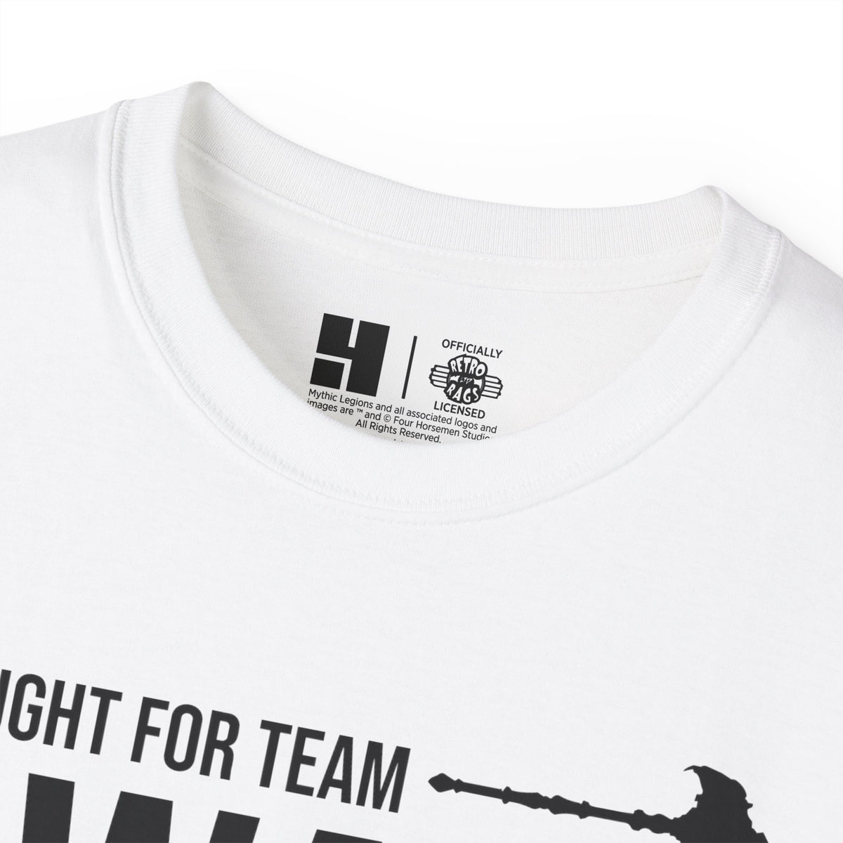 Team Dwarf Legions Con 2026 (Black Logo)  | Mythic Legions | Standard T-Shirt