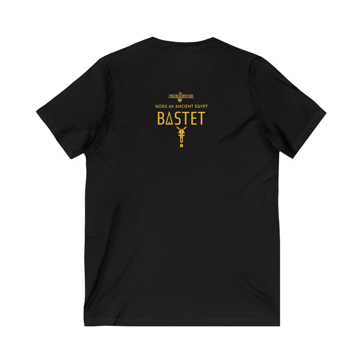 Bastet | Figura Obscura | V-Neck T-Shirt