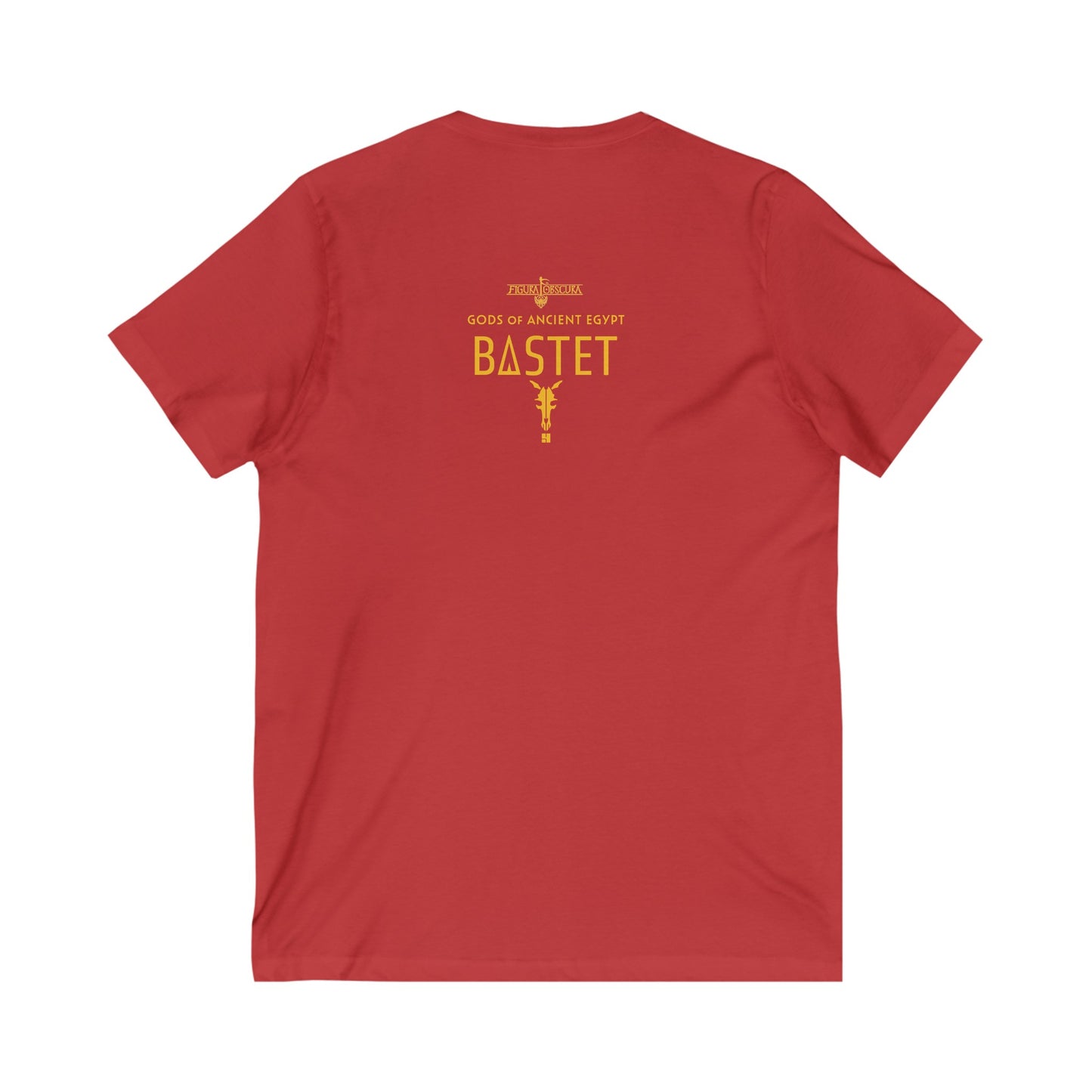 Bastet | Figura Obscura | V-Neck T-Shirt