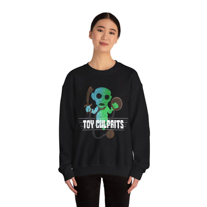 Toy Culprits Blue & Green Ghost | Mythic Legions | Fan Art | Sweatshirt