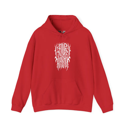 4H Metal Logo White | Mythic Legions | Pullover Hooodie