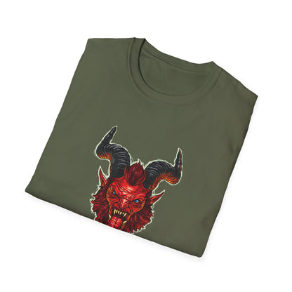 Krampus v2 Red | Figura Obscura | Soft T-Shirt