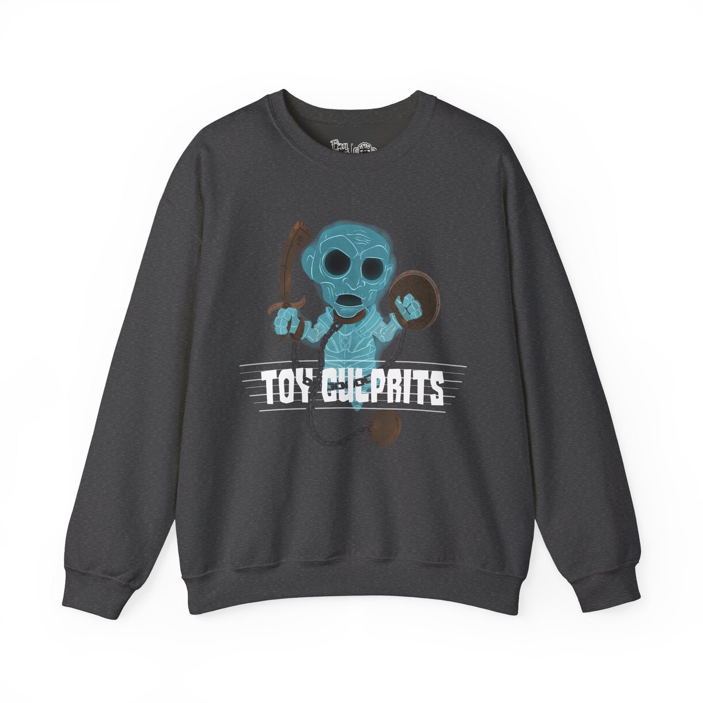 Toy Culprits Blue Ghost | Mythic Legions | Fan Art | Sweatshirt