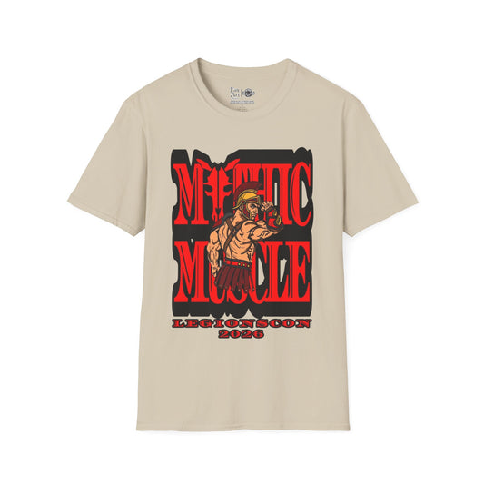 Mythic Muscle LC 2026 | Mythic Legions | Fan Art | Soft T-Shirt