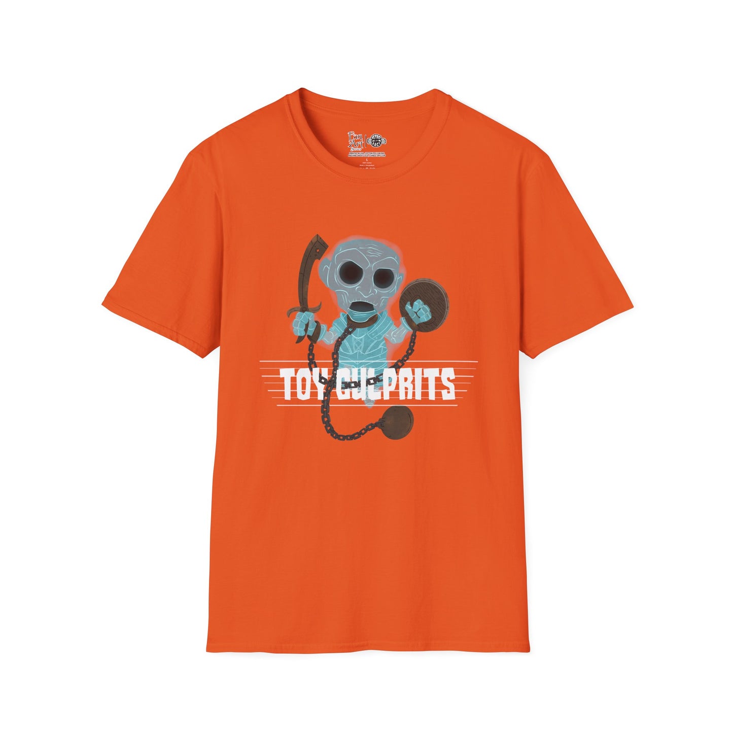 Toy Culprits Blue Ghost | Mythic Legions | Fan Art | Soft T-Shirt