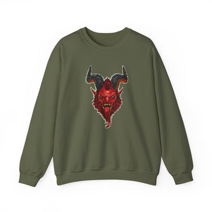 Krampus v2 Red | Figura Obscura | Sweatshirt