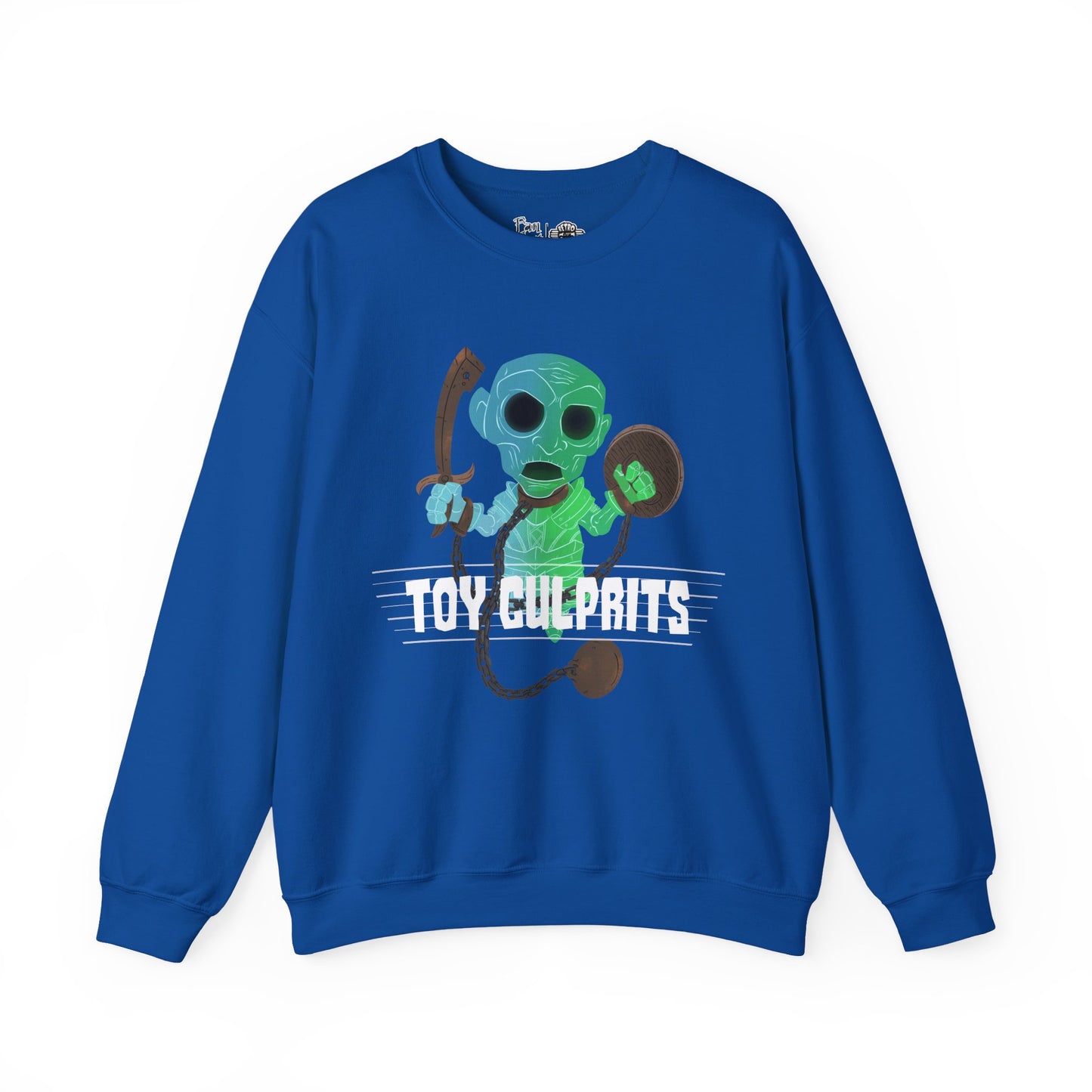 Toy Culprits Blue & Green Ghost | Mythic Legions | Fan Art | Sweatshirt