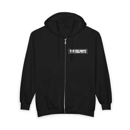 Toy Culprits White Logo | Mythic Legions | Fan Art | Full Zip Hoodie