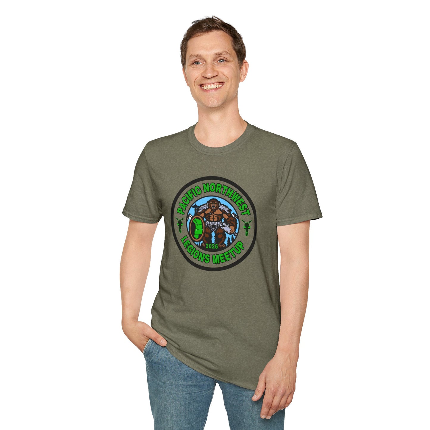 Pacific Northwest Meetup 2026 | Mythic Legions | Fan Art | Soft T-Shirt