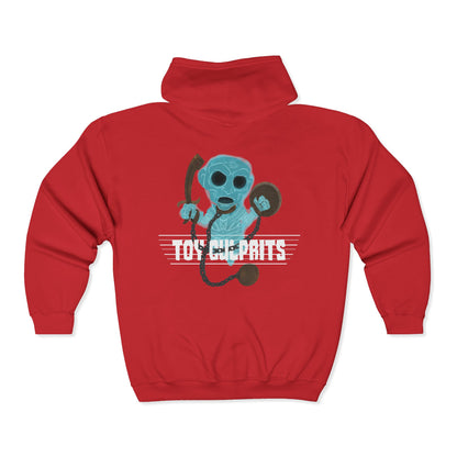 Toy Culprits Blue Ghost | Mythic Legions | Fan Art | Full Zip Hoodie