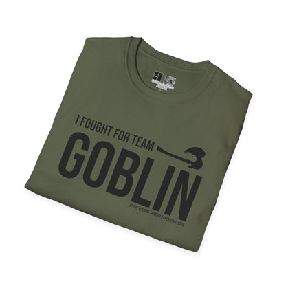 Team Goblin Legions Con 2026 (Black Logo) | Mythic Legions | Soft T-Shirt