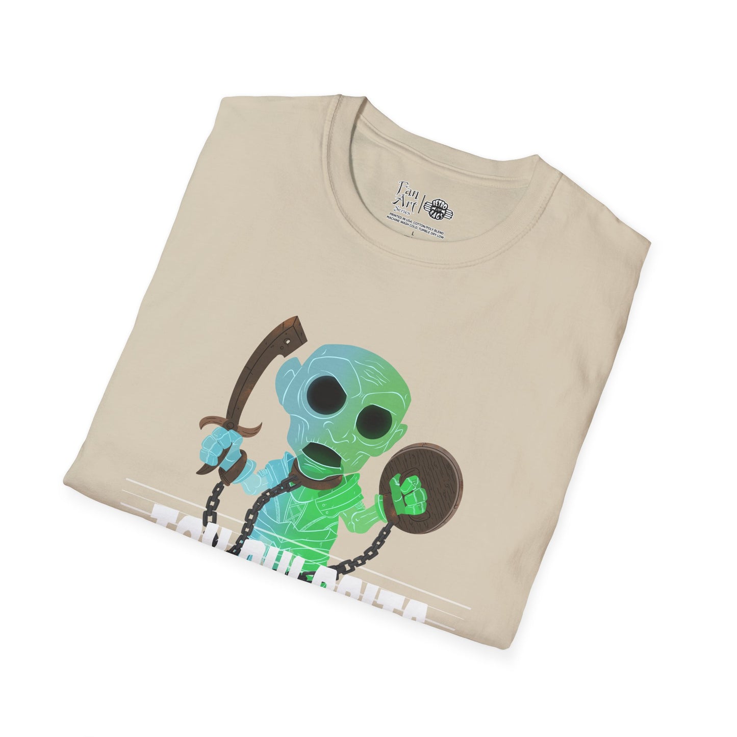 Toy Culprits Blue & Green Ghost | Mythic Legions | Fan Art | Soft T-Shirt
