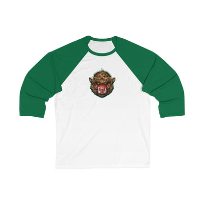 Monkey King, The v2 | Figura Obscura | 3\4 Sleeve Baseball T-Shirt