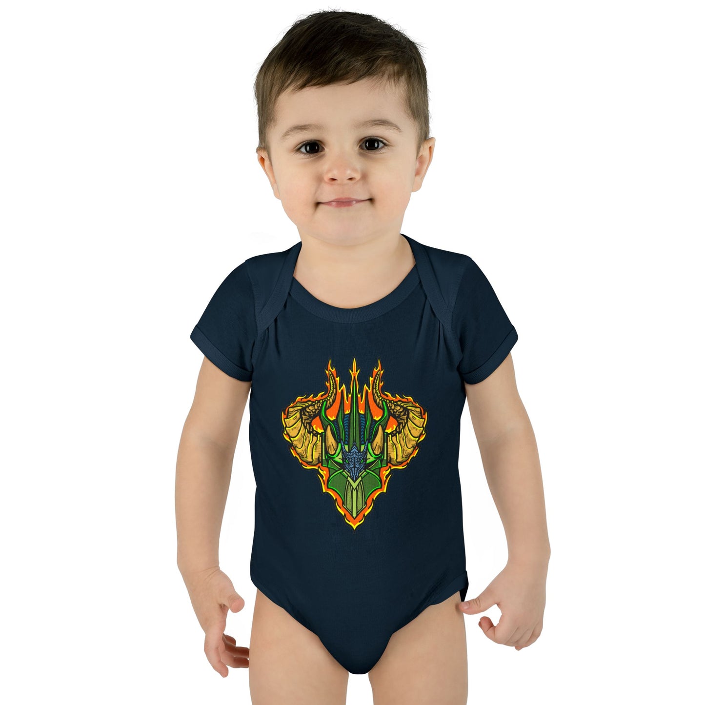 Sir Benegarr | Mythic Legions | Fan Art | Baby Bodysuit