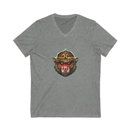 Monkey King, The v2 | Figura Obscura | V-Neck T-Shirt