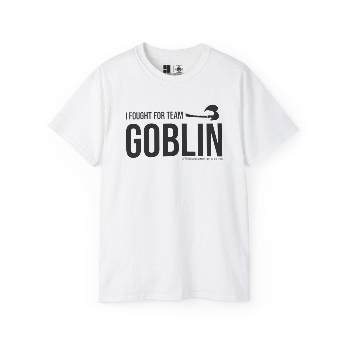 Team Goblin Legions Con 2026 (Black Logo) | Mythic Legions | Standard T-Shirt