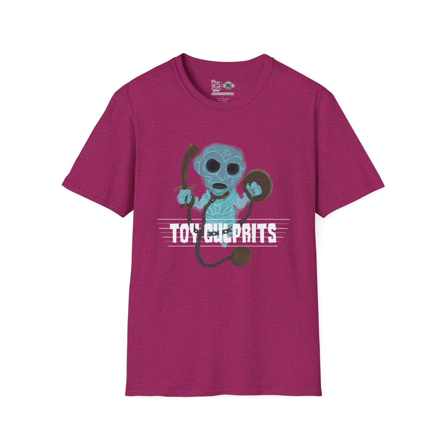 Toy Culprits Blue Ghost | Mythic Legions | Fan Art | Soft T-Shirt