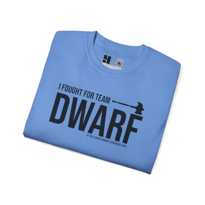 Team Dwarf Legions Con 2026 (Black Logo)  | Mythic Legions | Standard T-Shirt