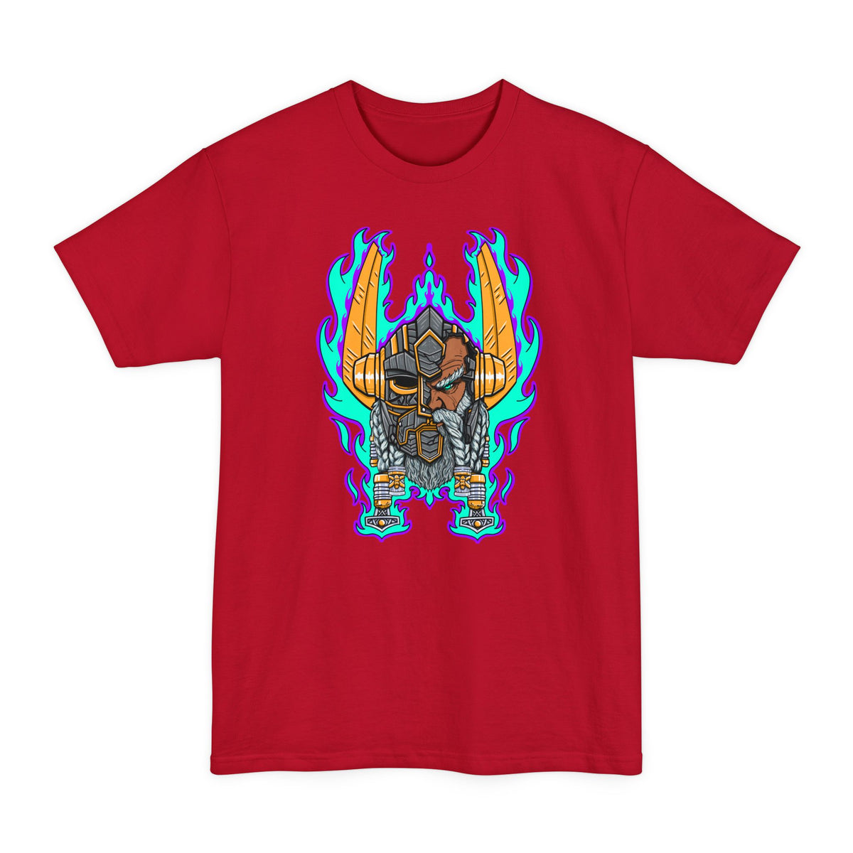 Dwarf “Battle Damage” | Mythic Legions | Fan Art | Tall T-Shirt