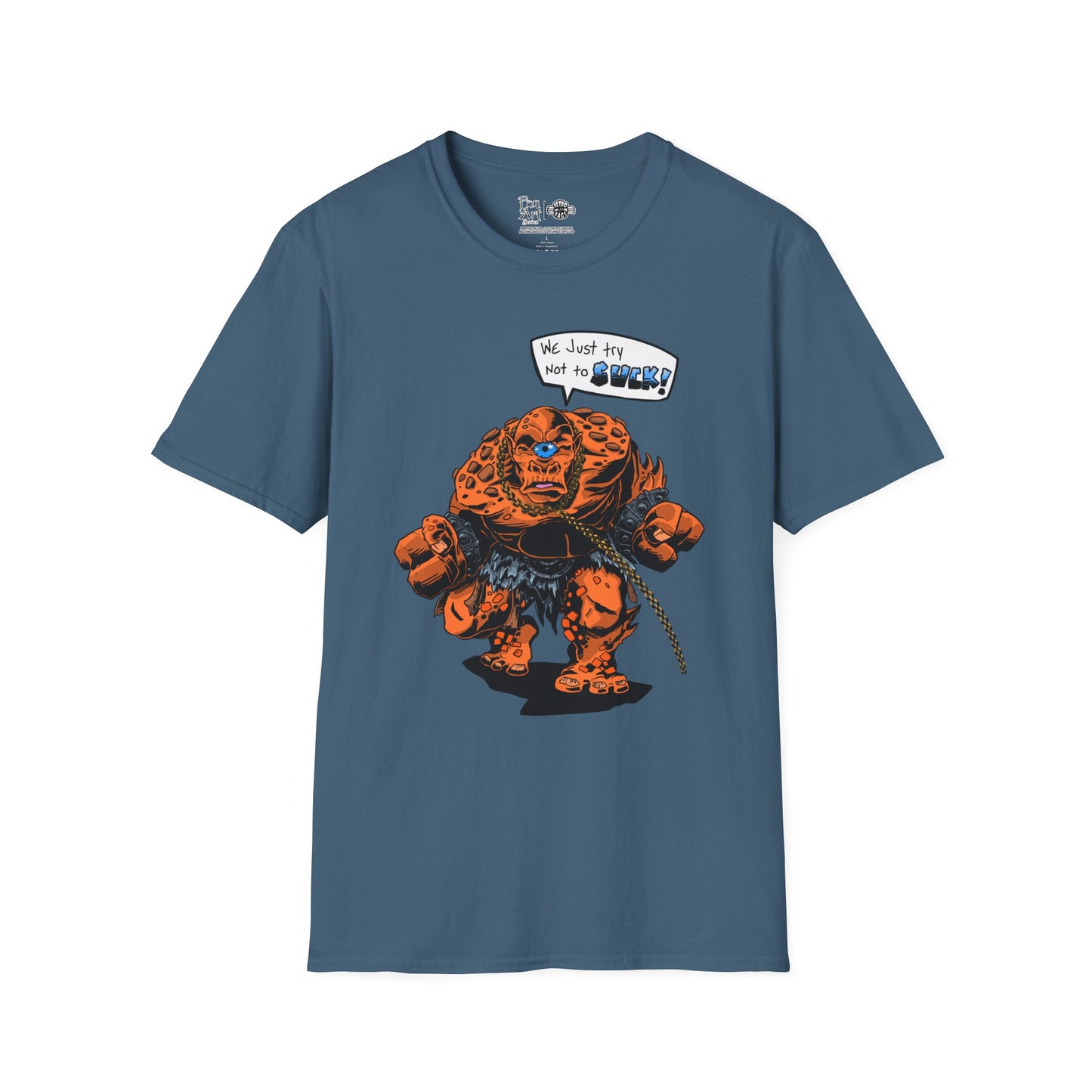 CB's Birthday Brontus | Mythic Legions | Fan Art | Soft T-Shirt