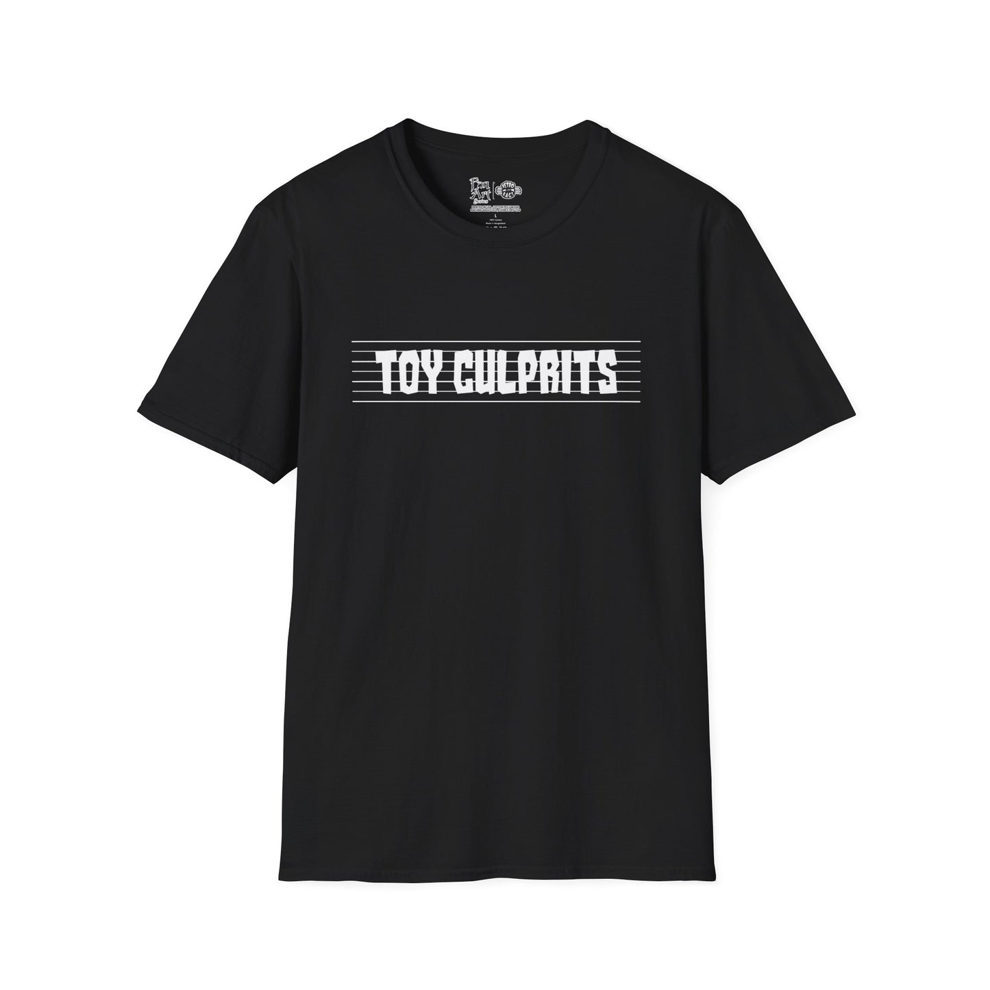 Toy Culprits White Logo | Mythic Legions | Fan Art | Soft T-Shirt