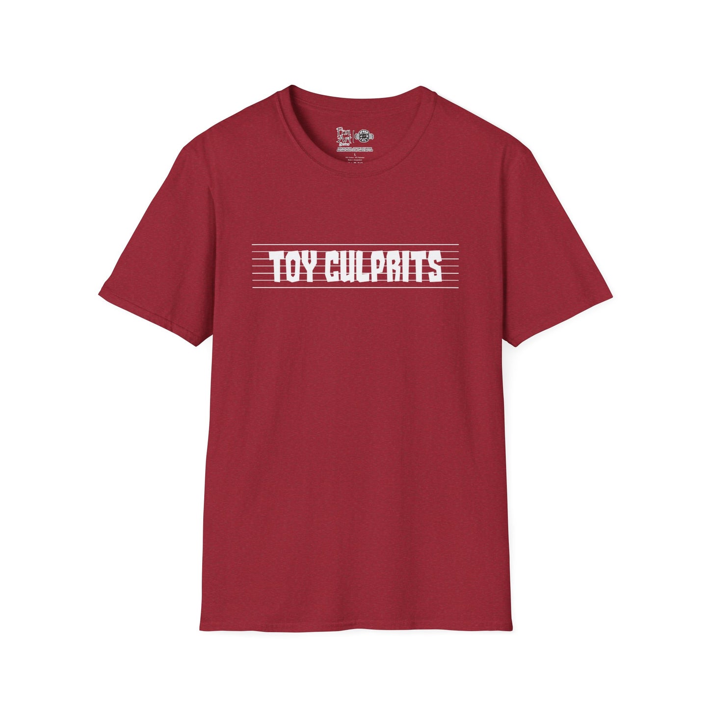 Toy Culprits White Logo | Mythic Legions | Fan Art | Soft T-Shirt