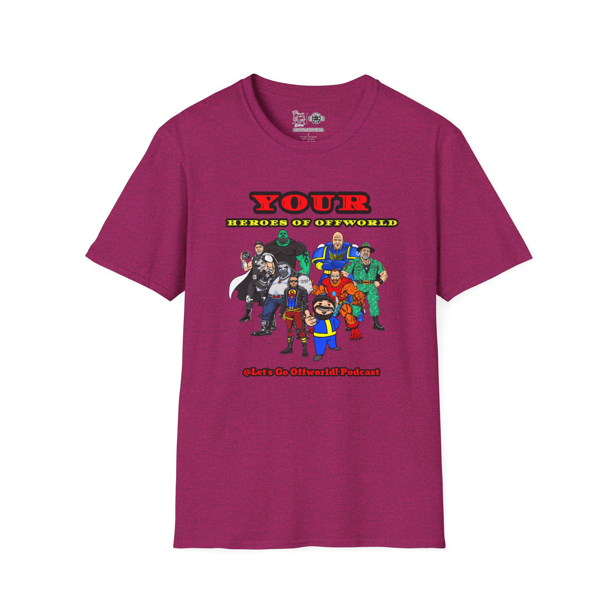 Heroes of Offworld | Mythic Legions | Fan Art | Soft T-Shirt